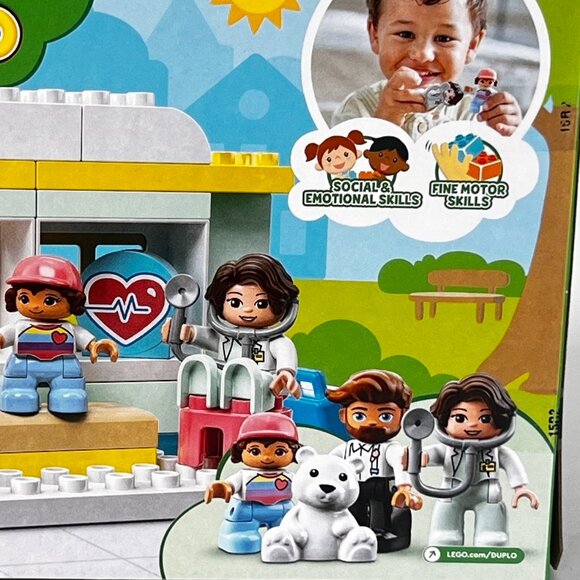 Brand New Lego Duplo Doctor Visit 10968 - Large Bricks Building Set - Picture 7 of 8